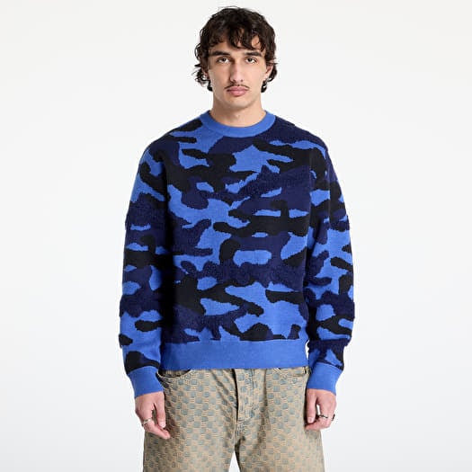 Villapaita DIME Camo Chenille Knit UNISEX Marine