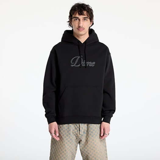 DIME Cursive Logo Hoodie UNISEX Black