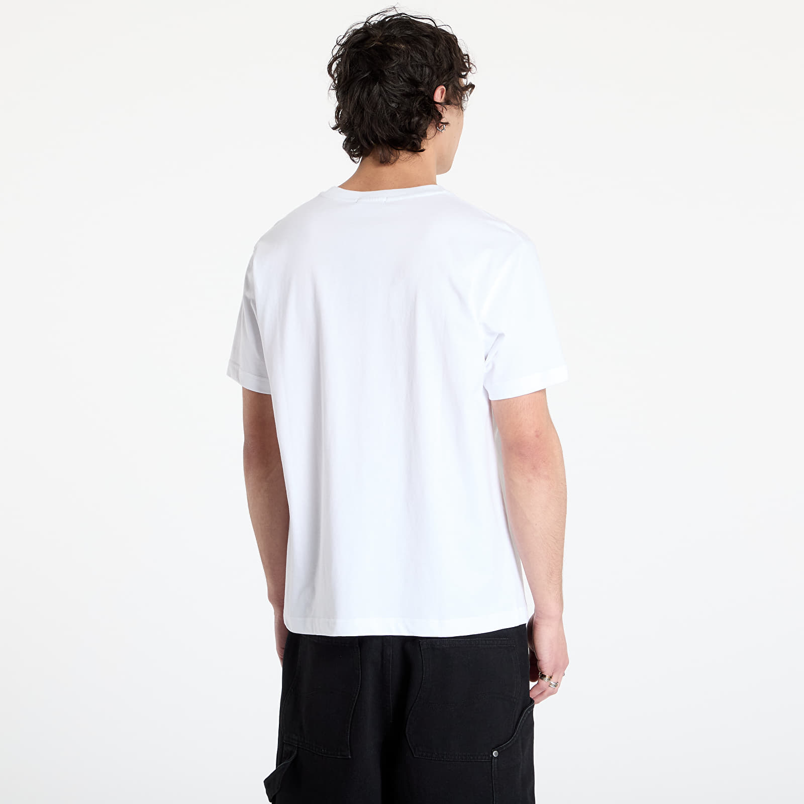 T-Shirts DIME Classic Shiny T-Shirt UNISEX White
