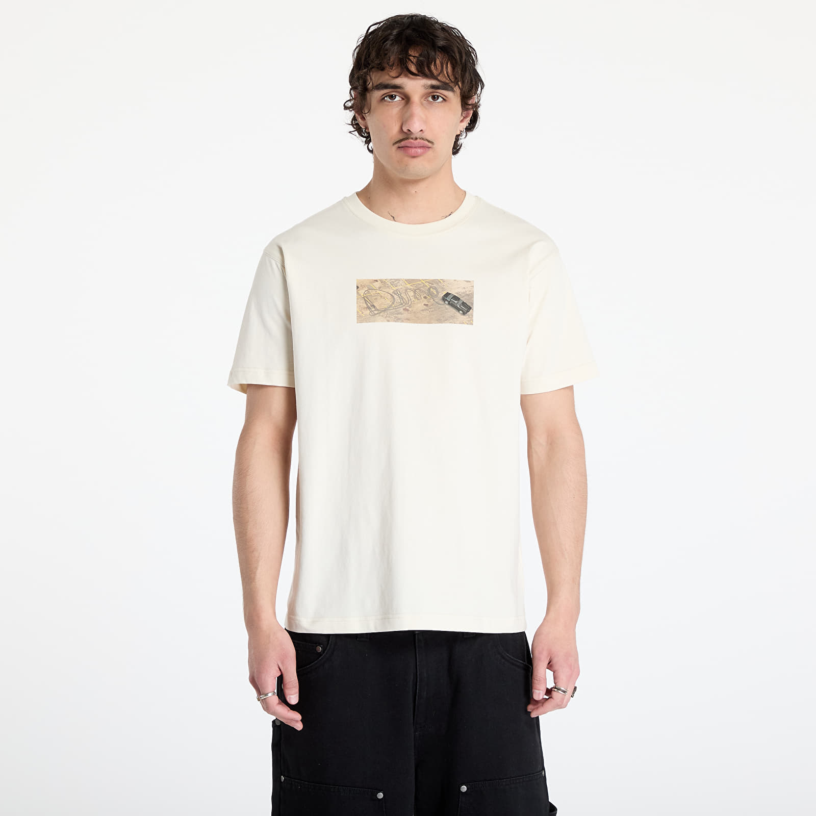 Tričká DIME Skid T-Shirt UNISEX Natural