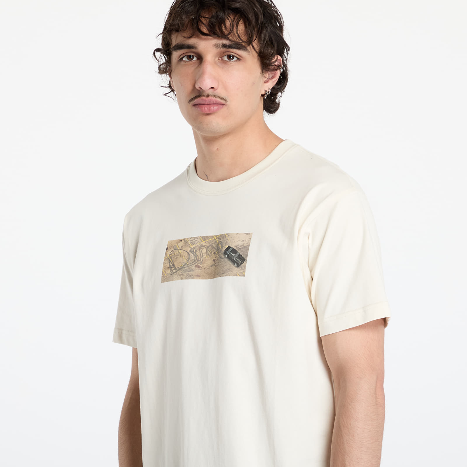 Tričká DIME Skid T-Shirt UNISEX Natural