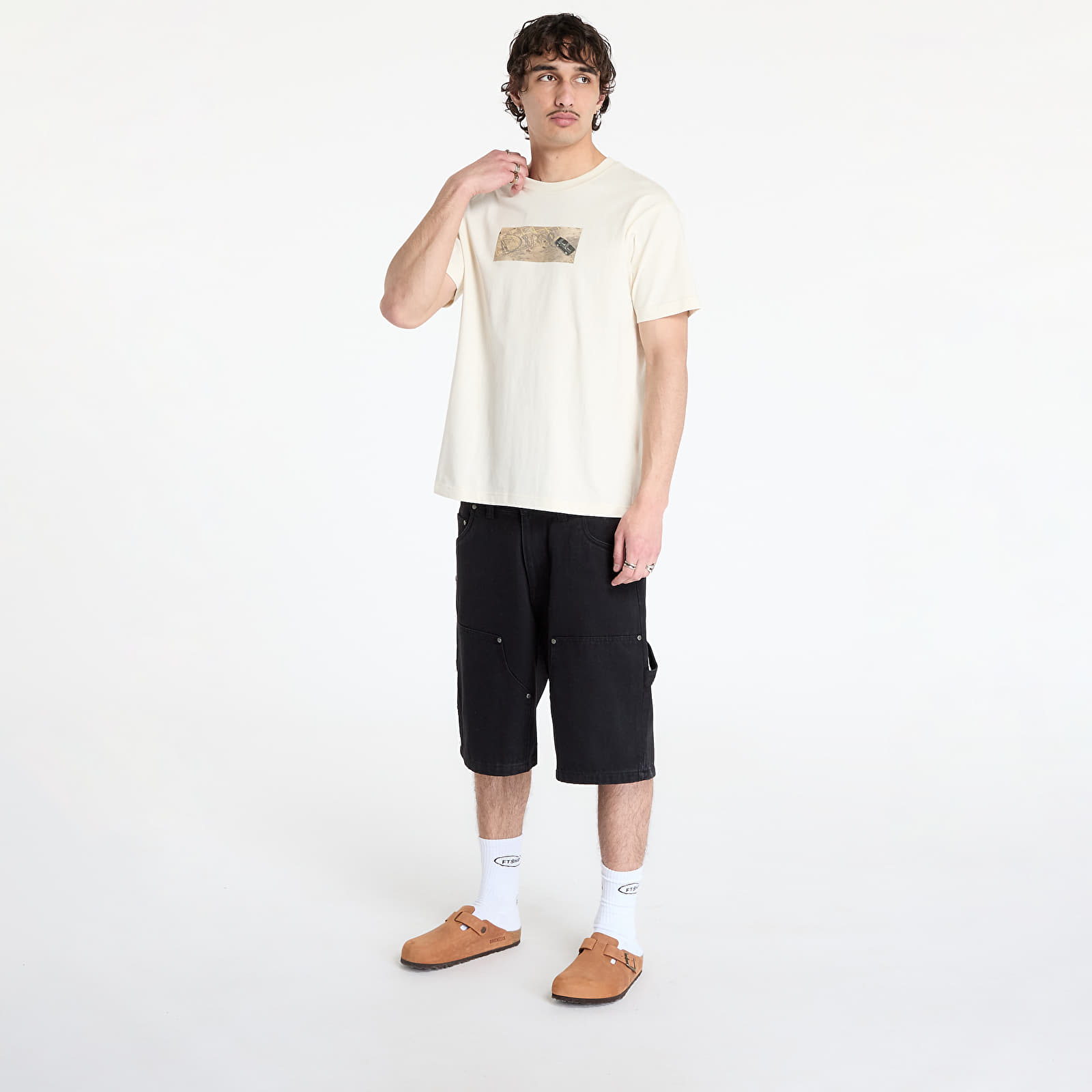 Tričká DIME Skid T-Shirt UNISEX Natural