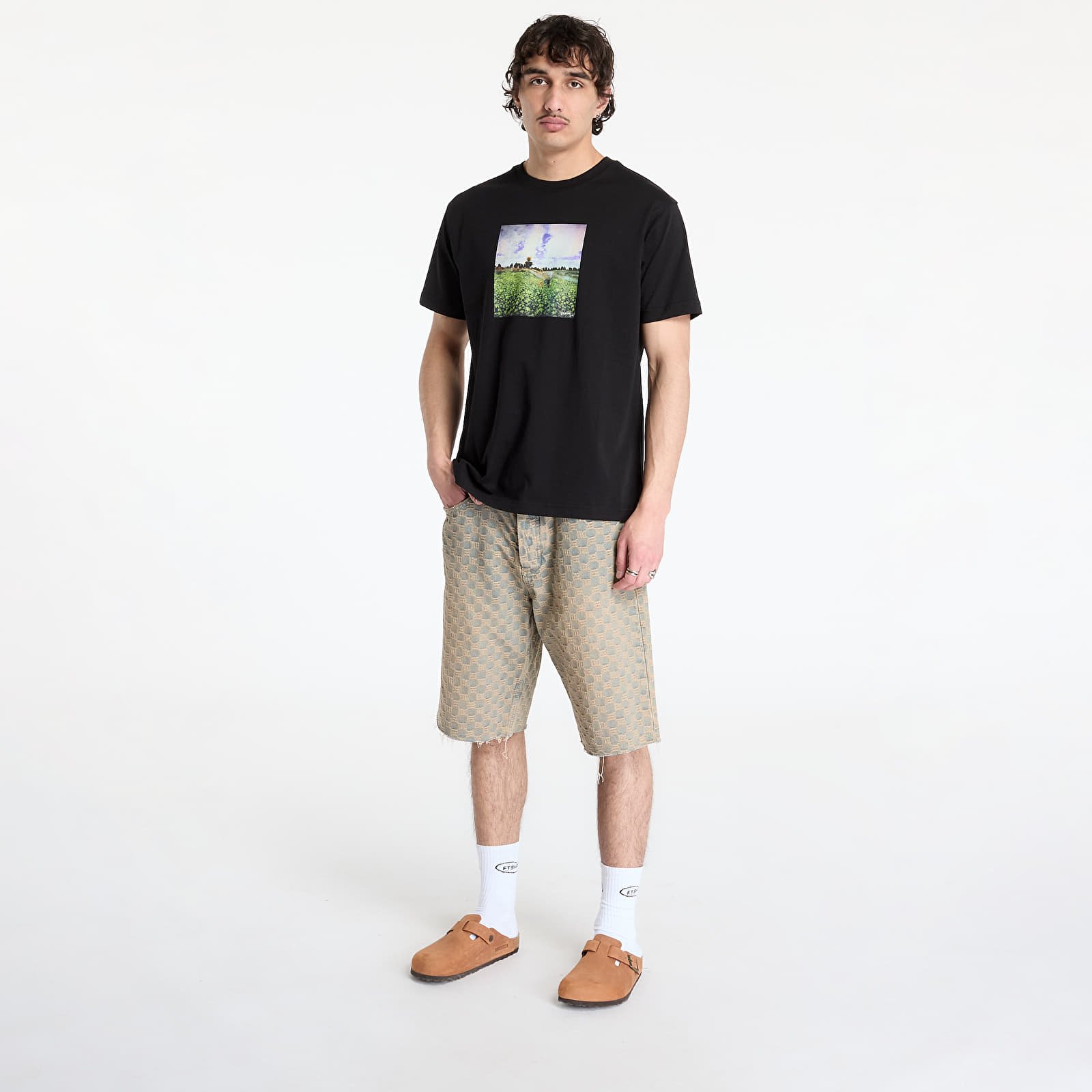 Tričká DIME Field Trip T-Shirt UNISEX Black