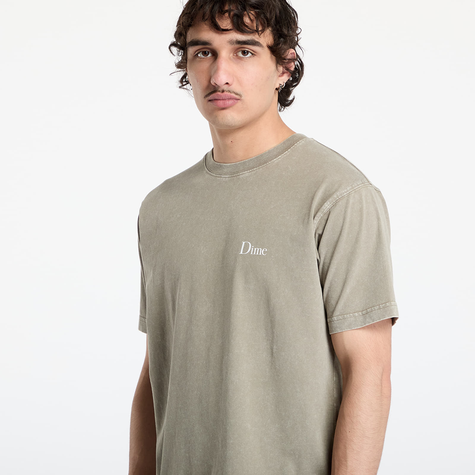 Тениски DIME Classic Small Logo T-Shirt UNISEX Faded Cement