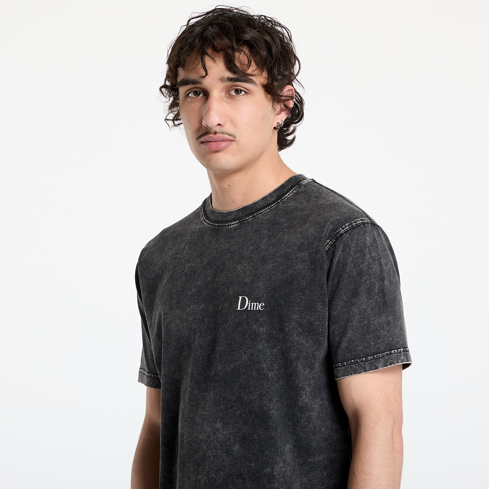 Camisetas DIME Classic Small Logo T-Shirt UNISEX Faded Black
