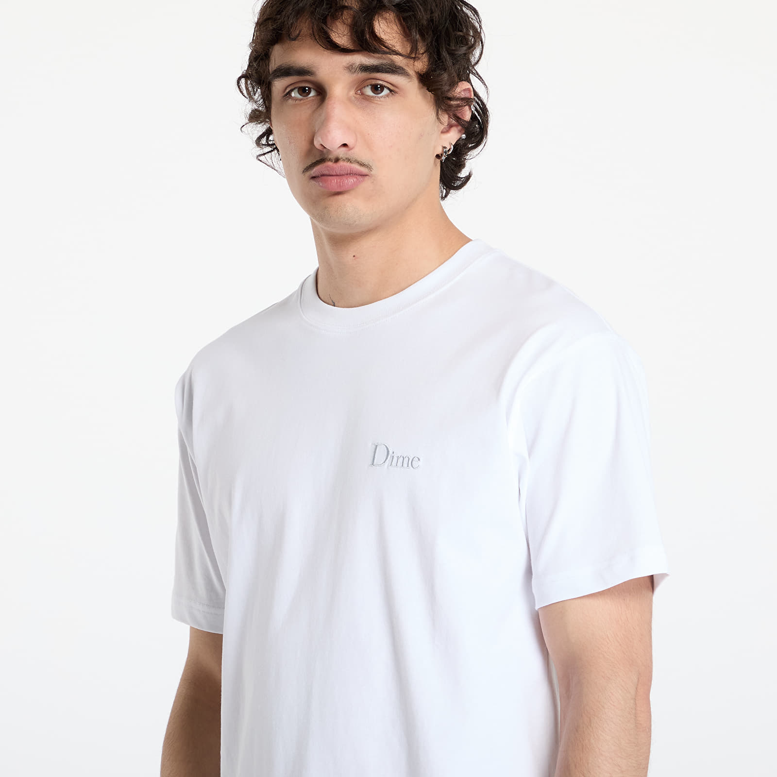 Tričká DIME Classic Small Logo T-Shirt UNISEX White