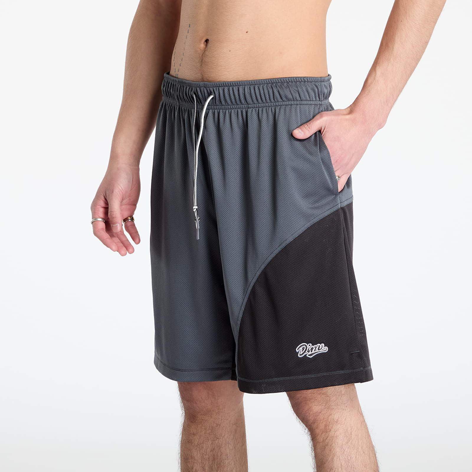 Férfi sortok DIME Tantrum Mesh Shorts Black