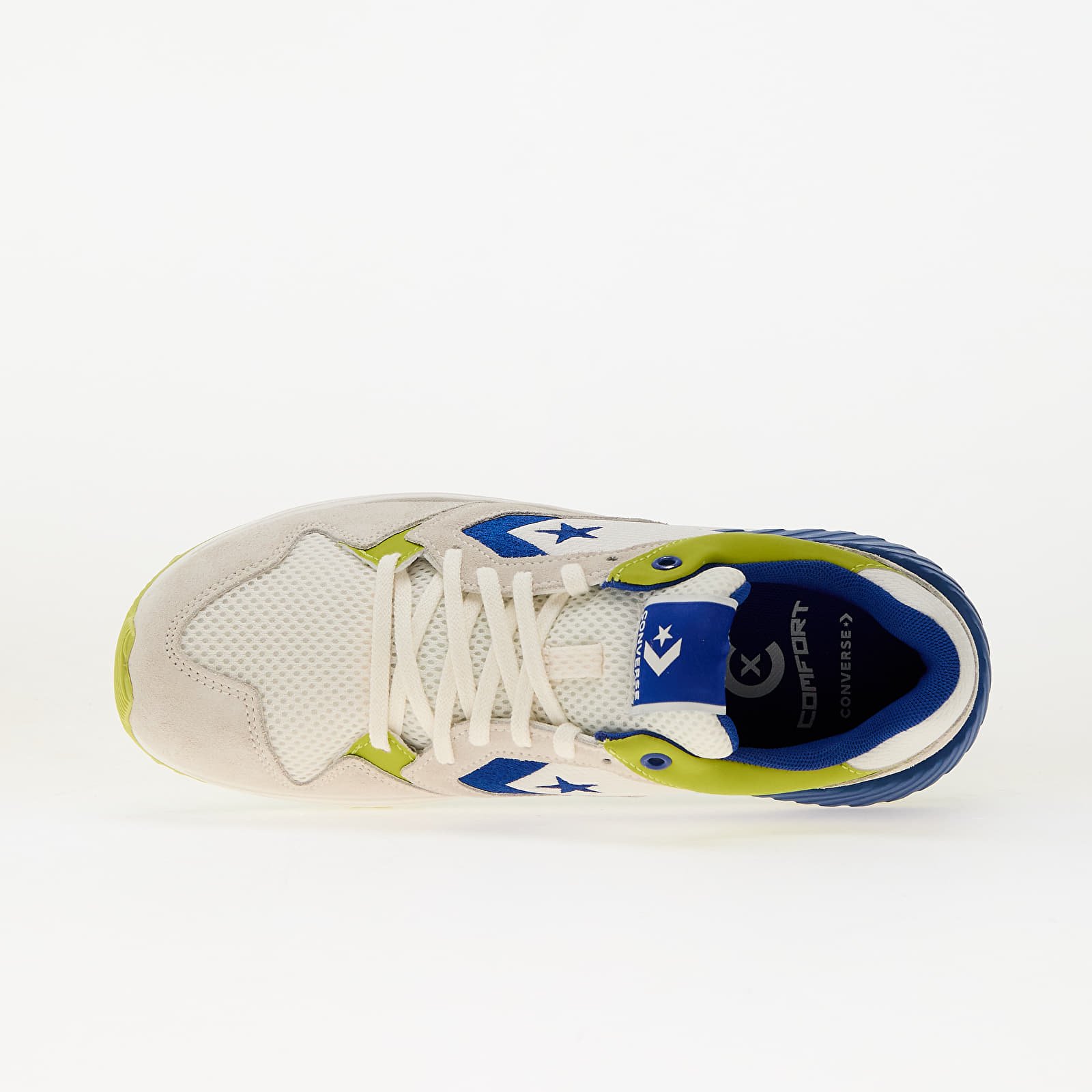 Sapatos de homem Converse Wave Trainer Vintage White/ Egret/ Blue