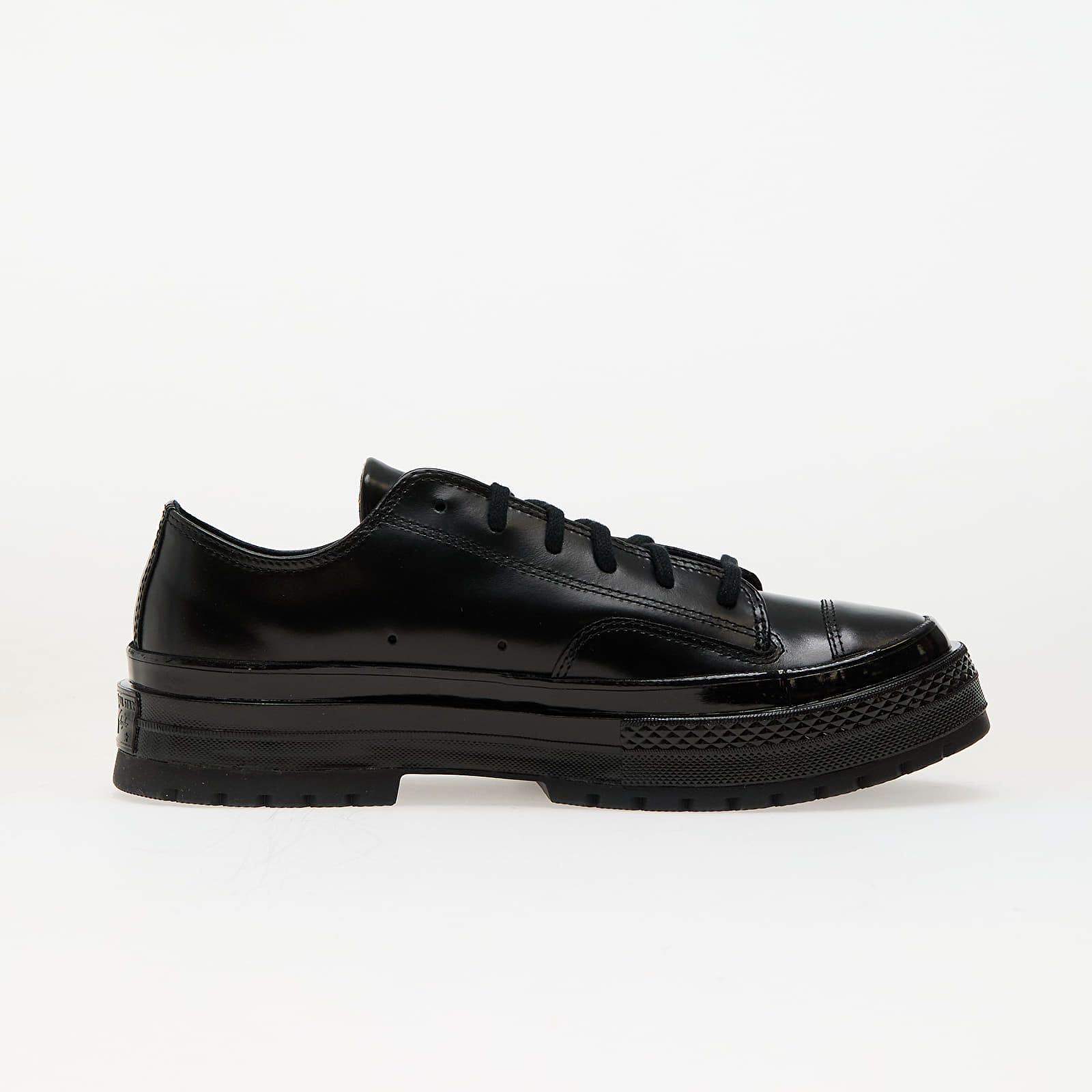 Pánské tenisky a boty Converse Chuck 70 Formal Leather Black/ Black/ Black