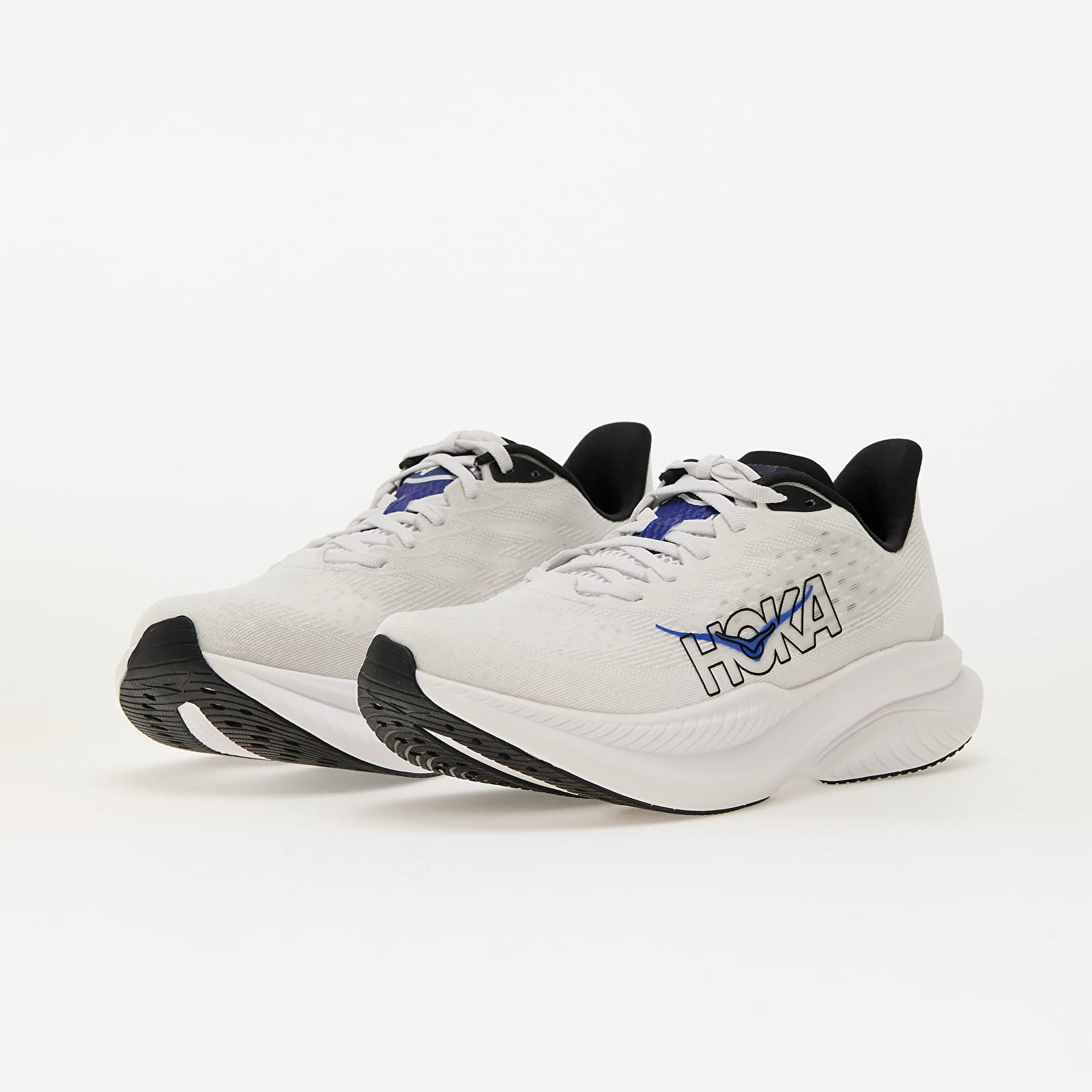 Férfi cipők Hoka® M Mach 6 White/ Ultramarine