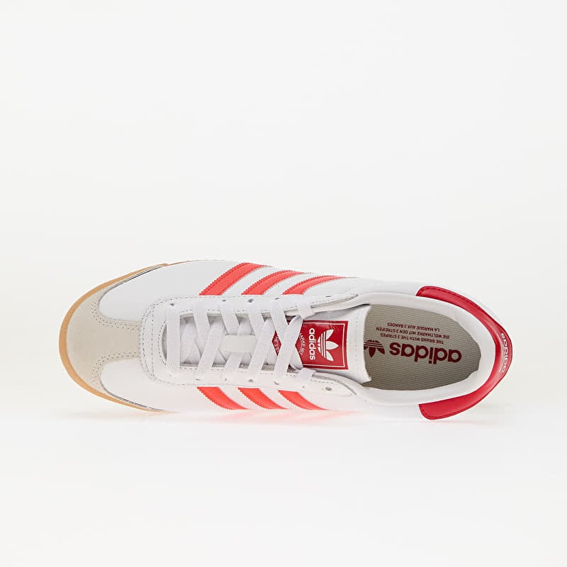 adidas K 74 Ftw White/ Solar Orange/ Better Scarlet | Footshop