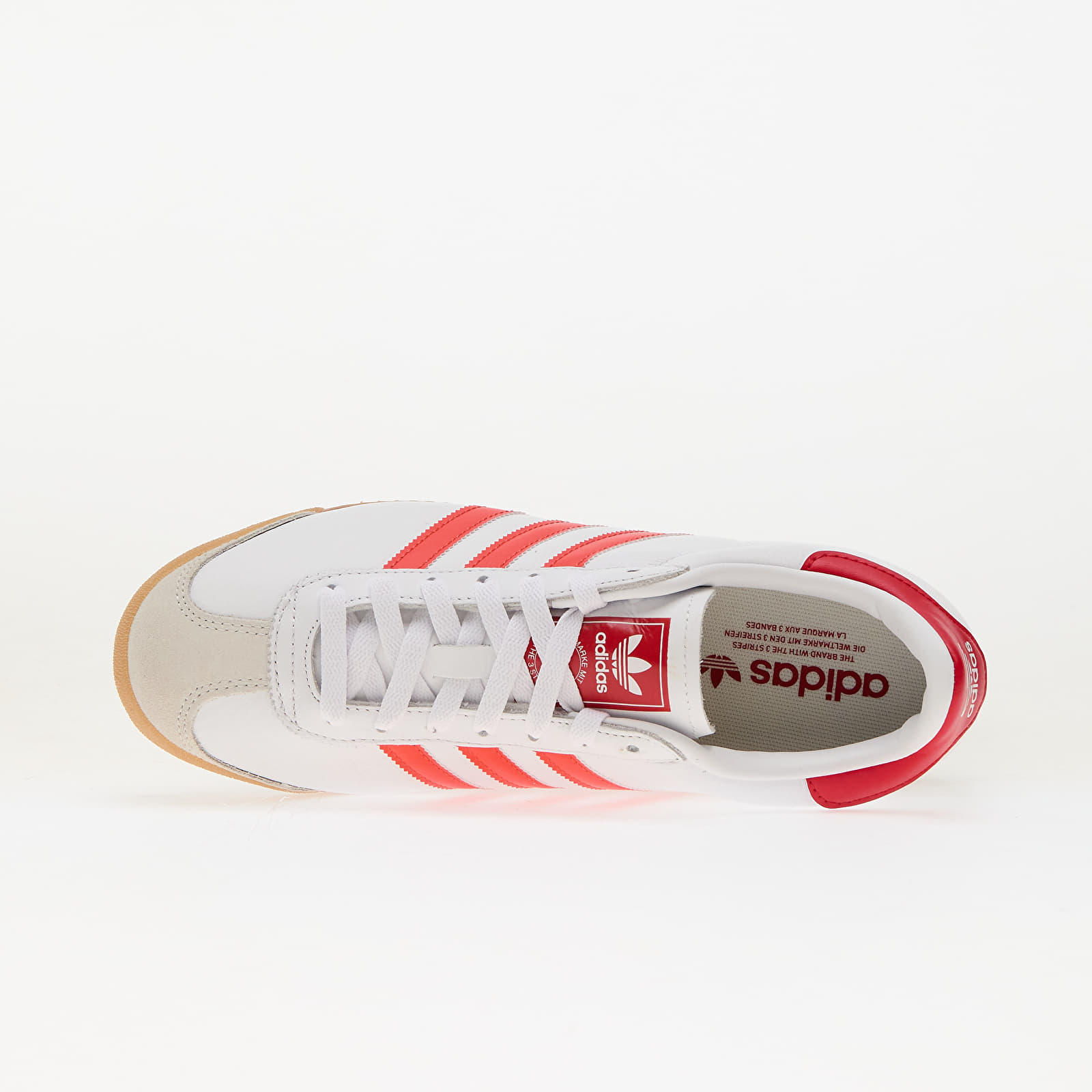 Skor för män adidas K 74 Ftw White/ Solar Orange/ Better Scarlet