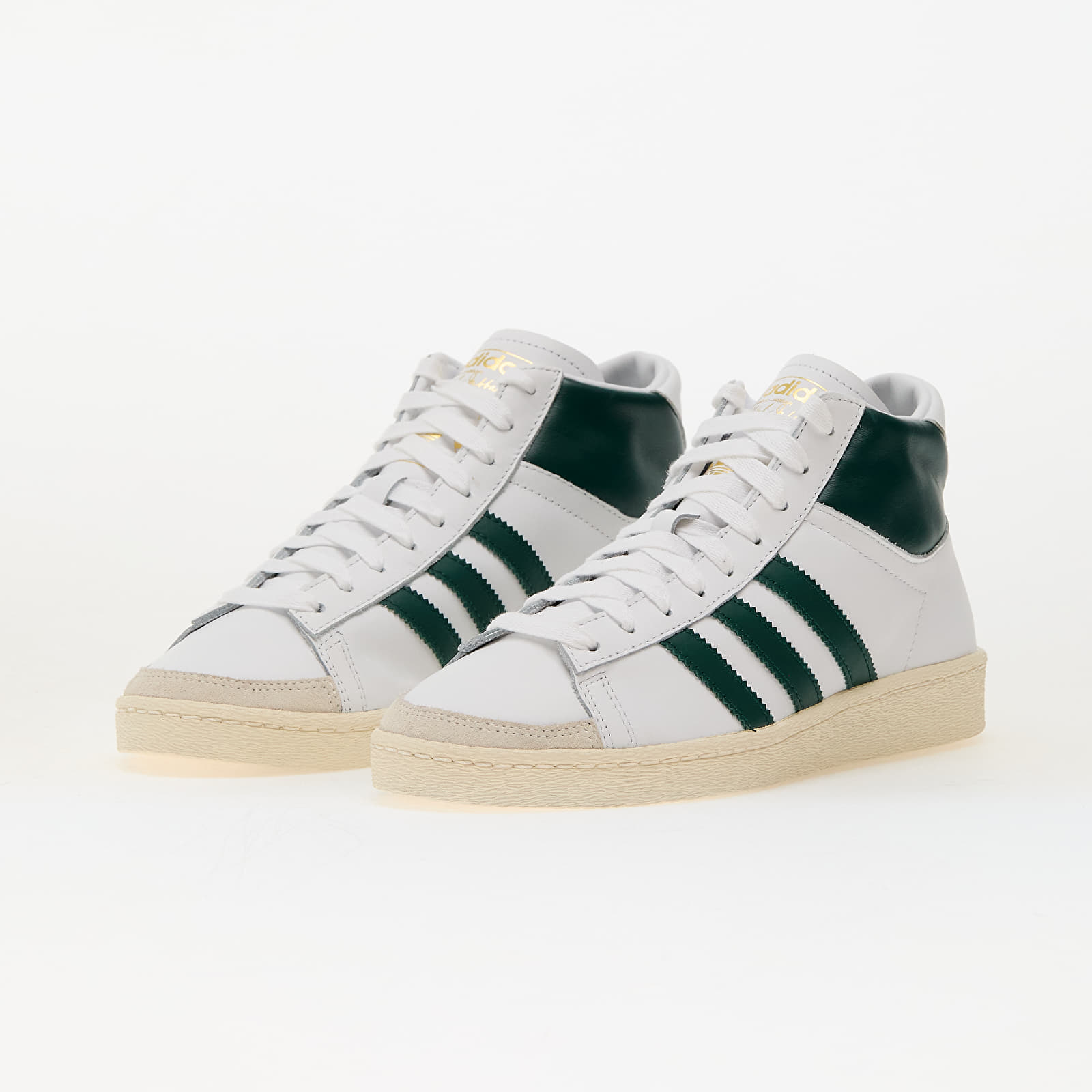 Pánské tenisky a boty adidas Jabbar Hi Ftw White/ Collegiate Green/ Off White