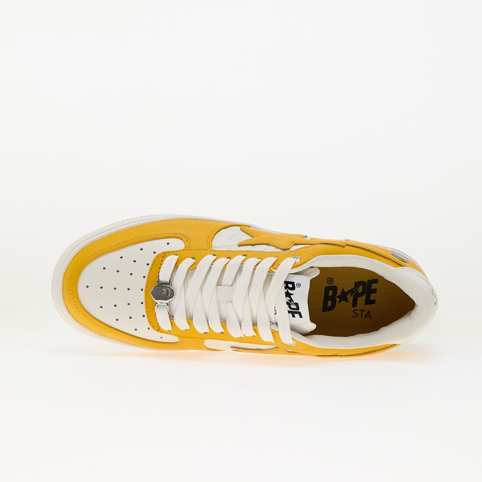 Herren Sneaker und Schuhe A BATHING APE Bape Sta 3 M1 Orange
