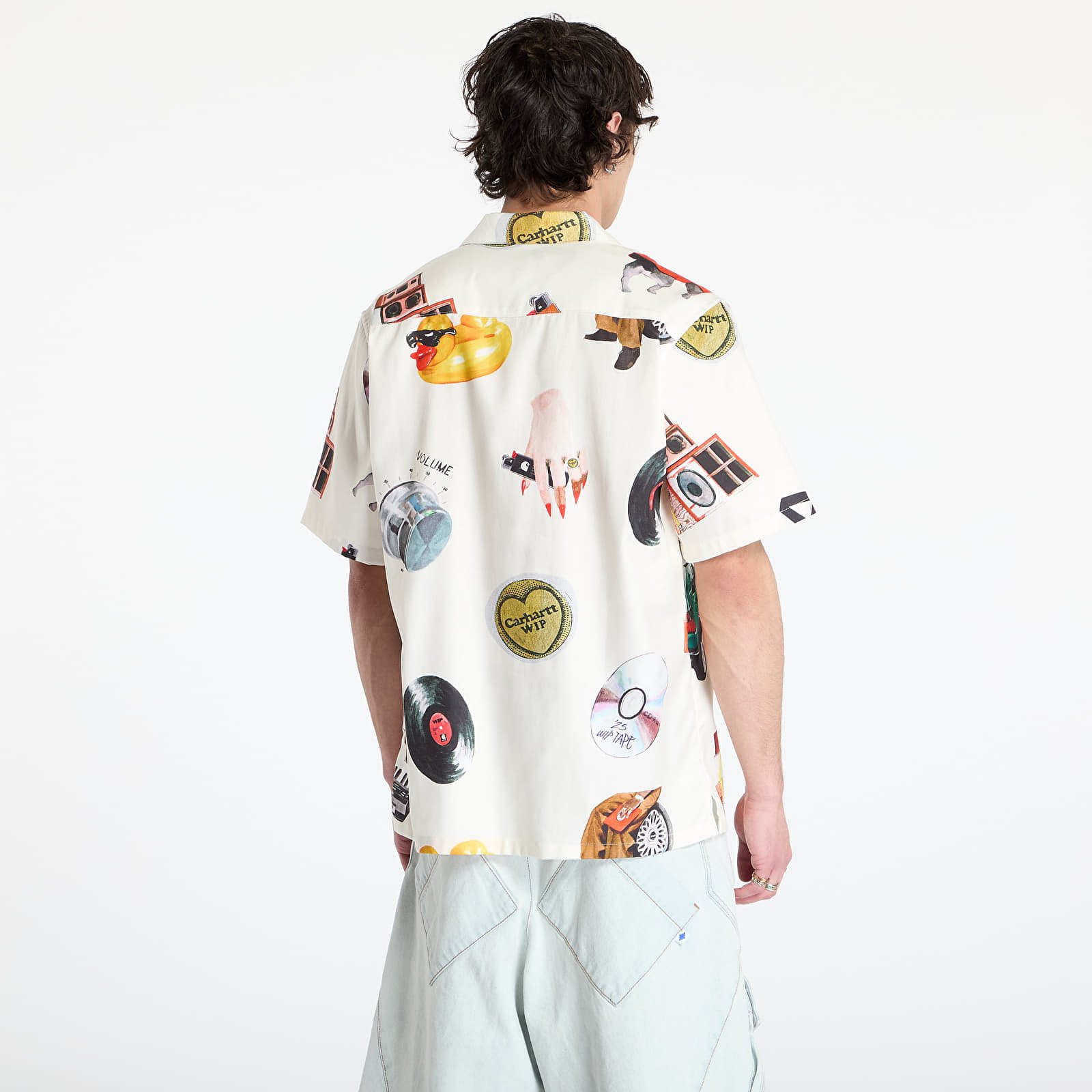 Cămăși Carhartt WIP S/S Jacob Rochester Shirt UNISEX Jacob Rochester Print/ Wax