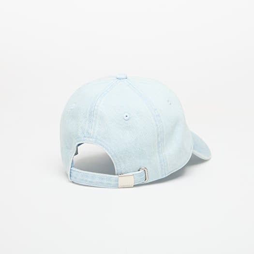 Caps Calvin Klein Jeans Logo Embroidery Cap Light Wash Denim