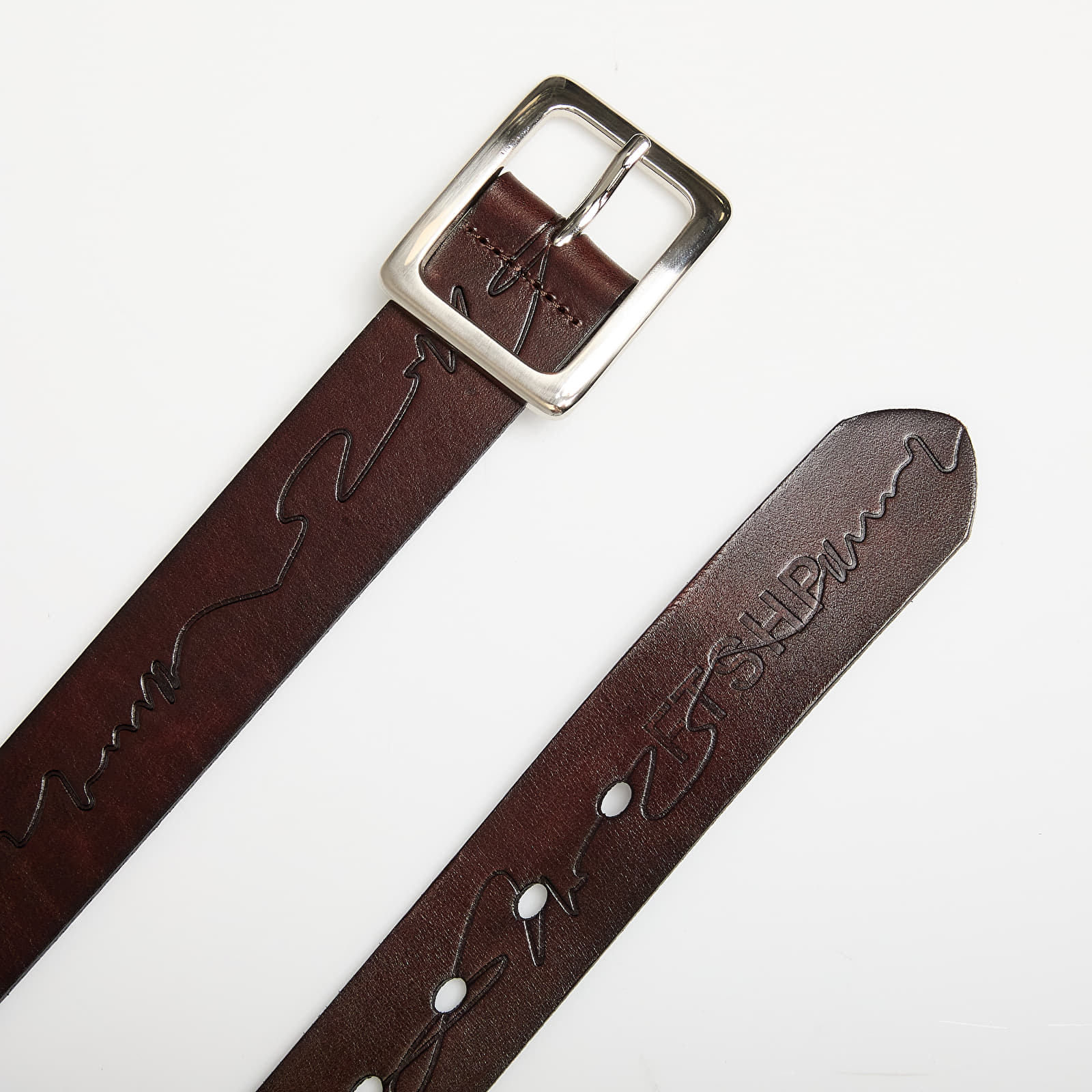 Cintos FTSHP Leather Belt Brown