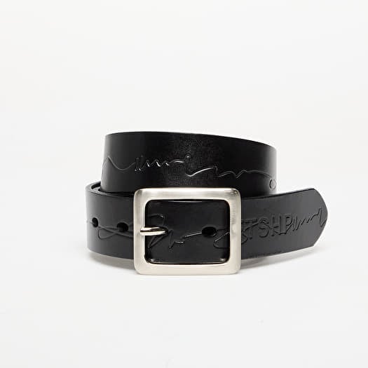 Bande FTSHP Leather Belt Black