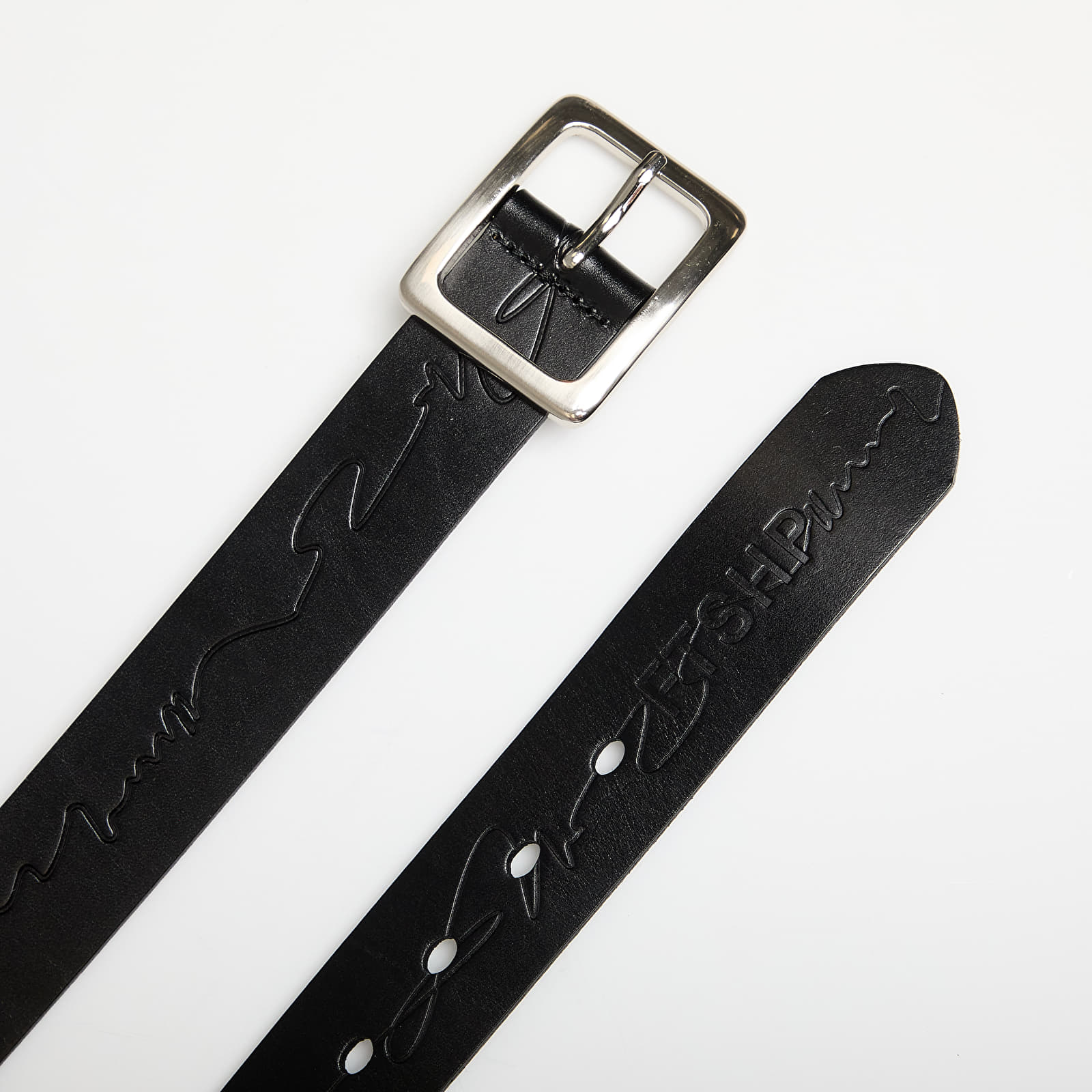 Gürtel FTSHP Leather Belt Black
