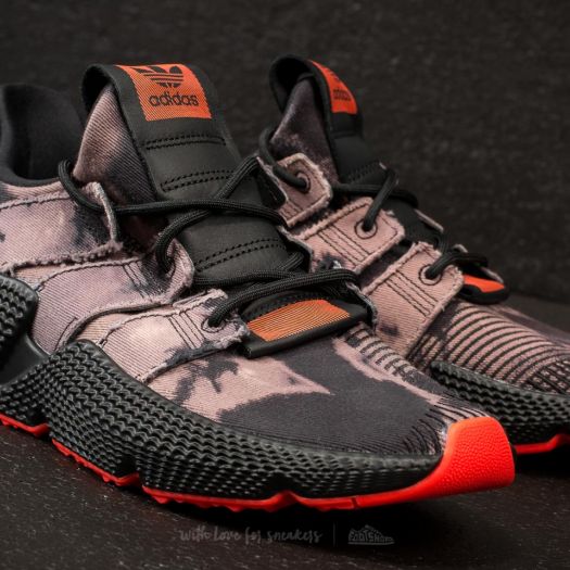 Men s shoes adidas Prophere Core Black Core Black Solar Red Footshop