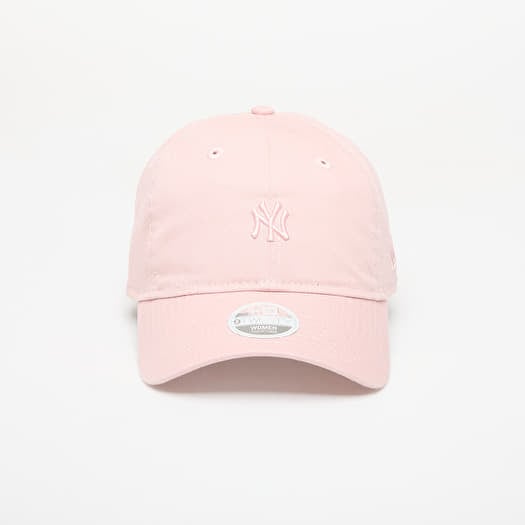 New Era New York Yankees Womens MLB Mini Washed 9TWENTY Adjustable Cap Pastel Pink