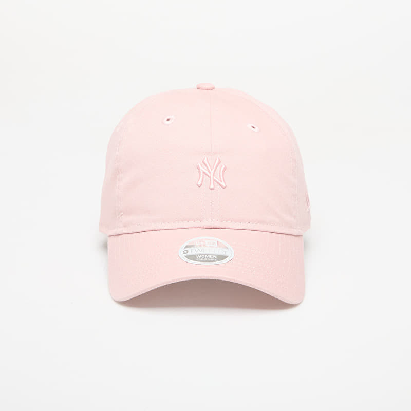 New Era New York Yankees Womens MLB Mini Washed 9TWENTY Adjustable Cap Pastel Pink