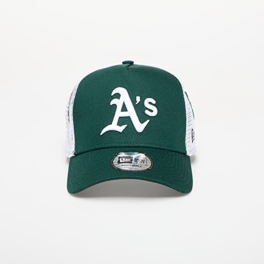 New Era Oakland Athletics MLB Multi Patch  9FORTY A-Frame Trucker Cap Dark Green