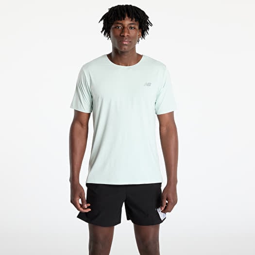 Tričko New Balance Race Day T-Shirt Clay Ash