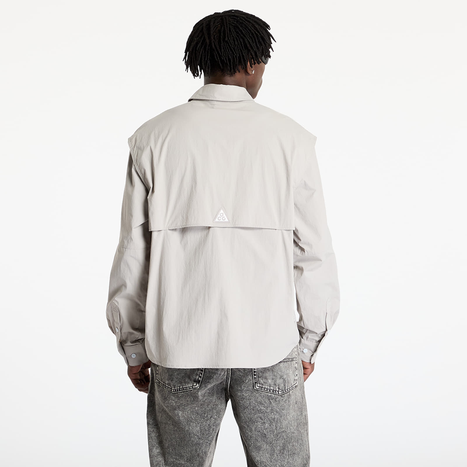 Overhemden Nike ACG "Orb Weaver" Dri-FIT ADV UV Long Sleeve Shirt College Grey/ Football Grey/ Summit White