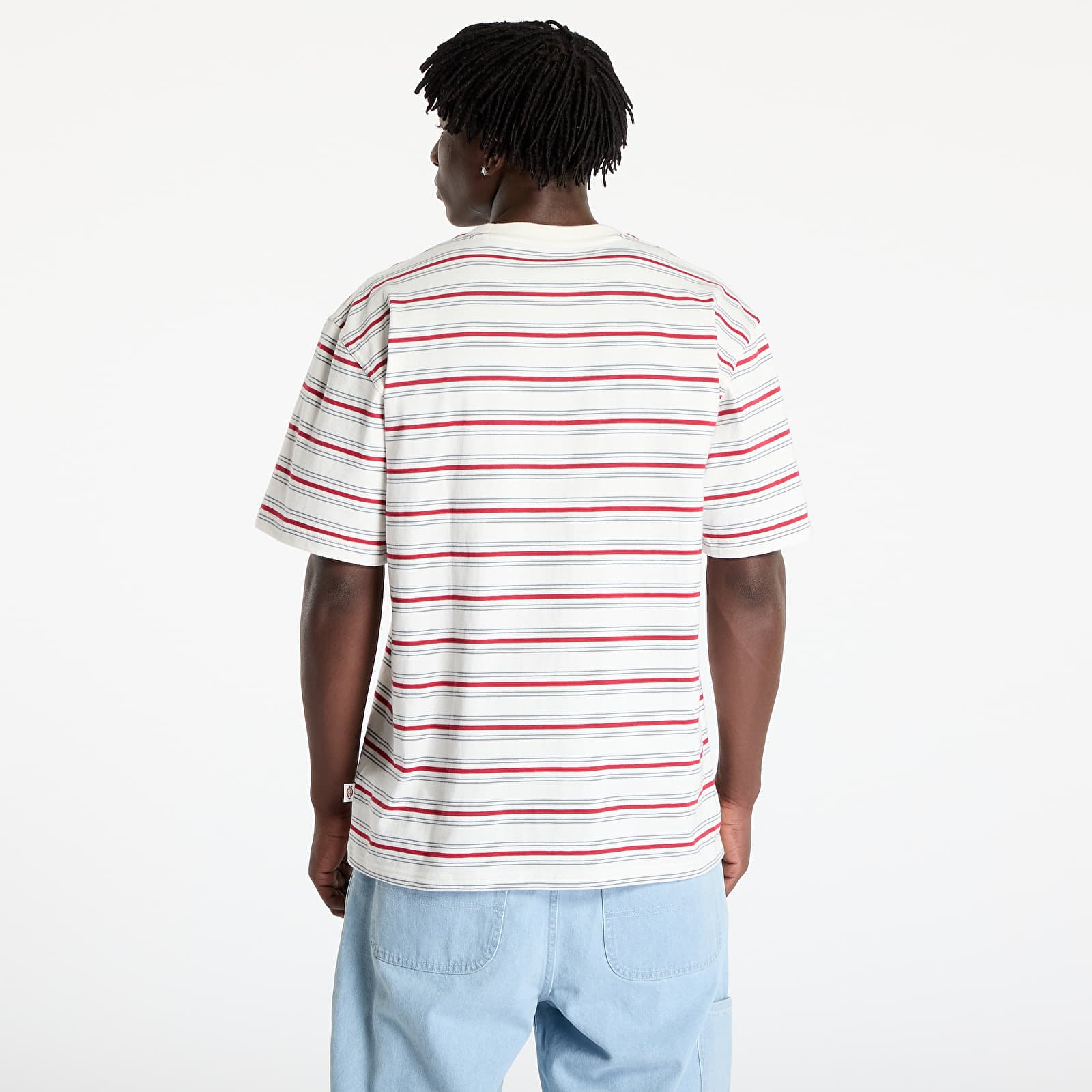 T-shirts Dickies Lewistown Stripe Short Sleeve Tee Egret