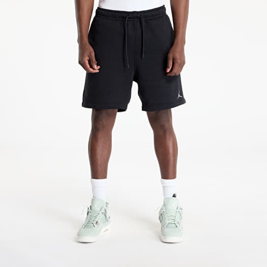 Šortky Jordan Brooklyn Fleece Men's Shorts Black/ White
