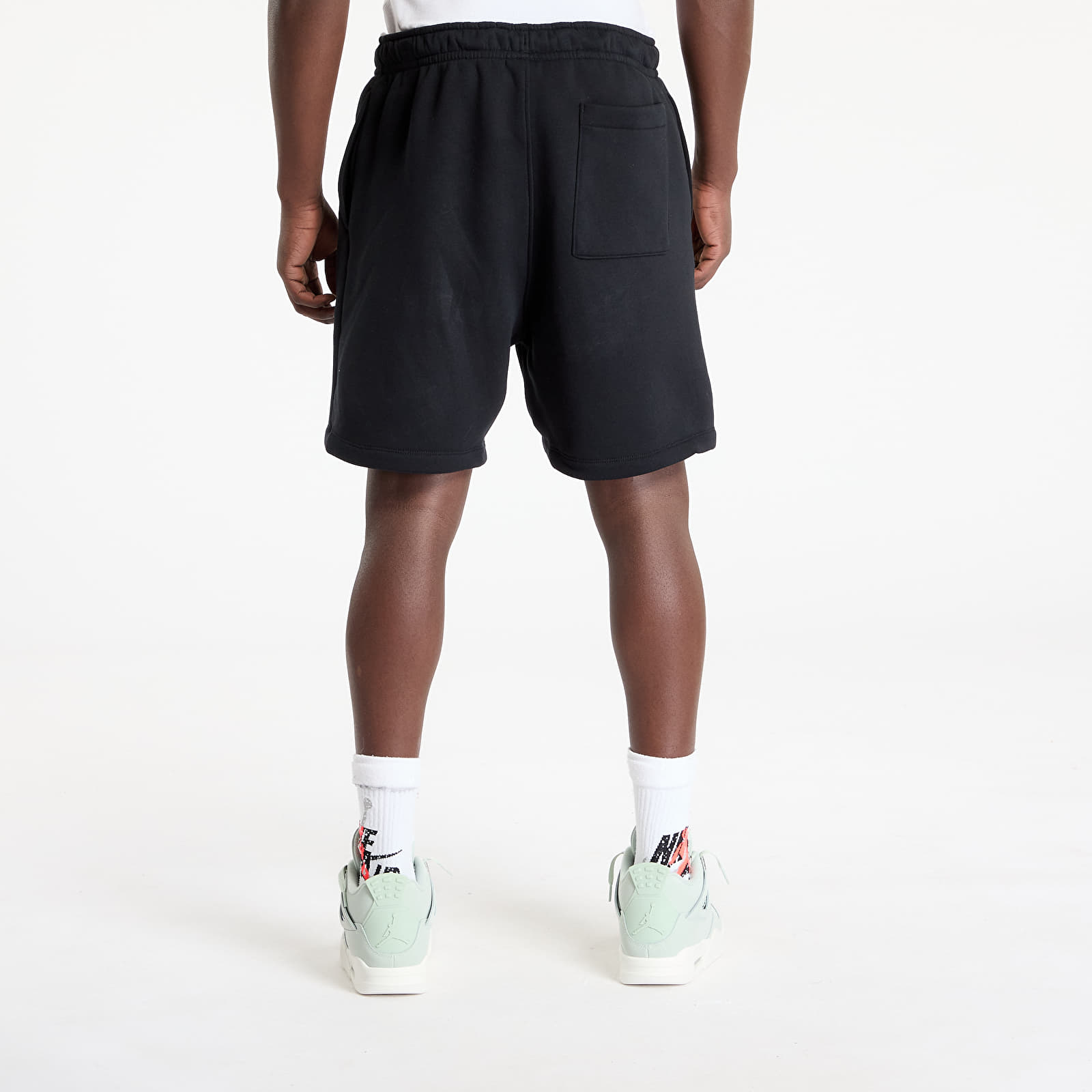 Shortsid Jordan Brooklyn Fleece Men's Shorts Black/ White