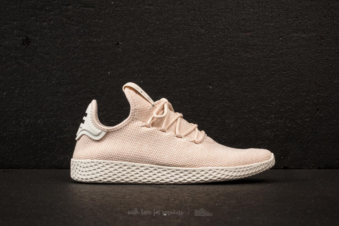 Vyriška avalynė Adidas x Pharrell Williams Tennis HU Linen/ Linen/ Core White