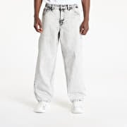 DIME Classic Baggy Denim Pants Smoke White