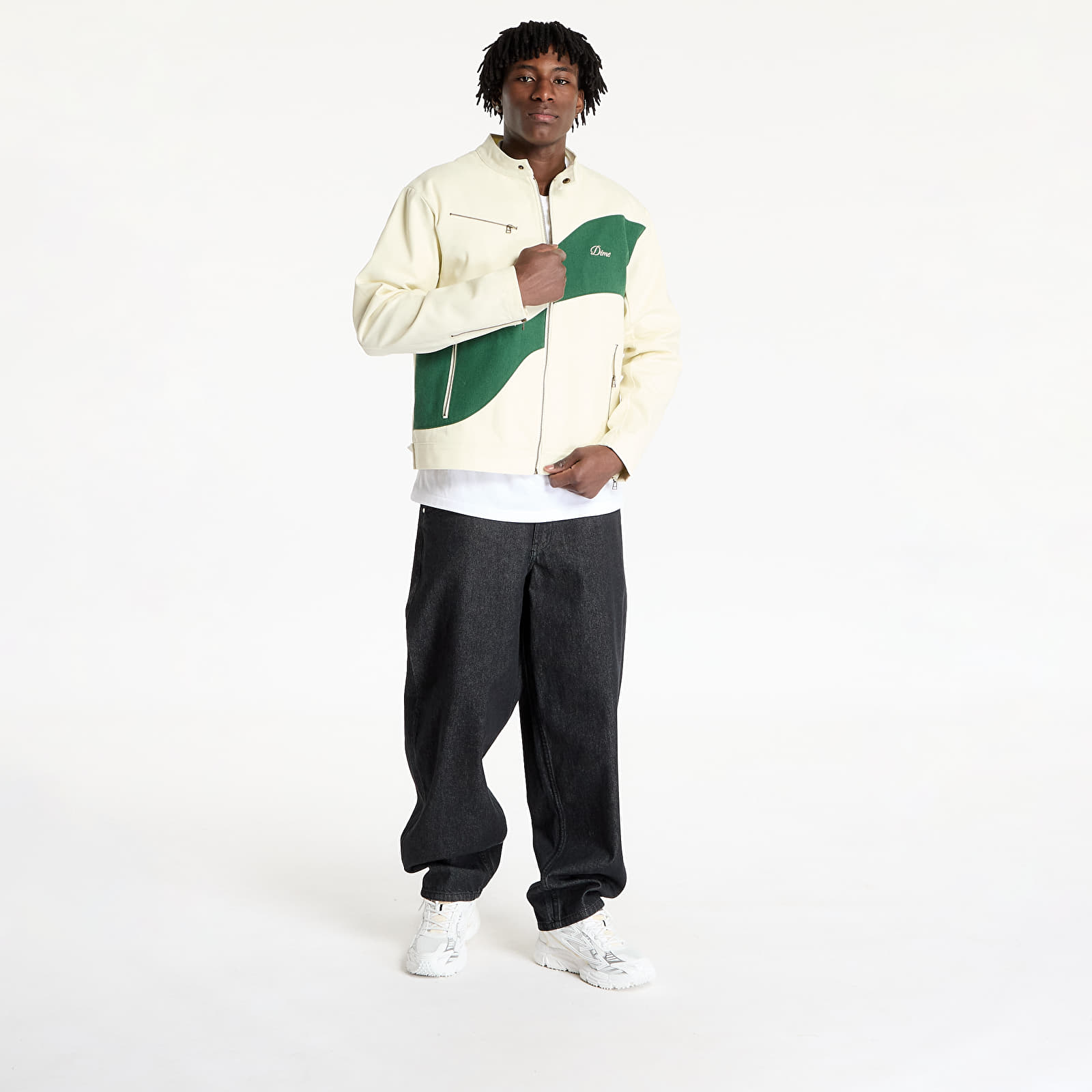 Bundy DIME Moto Jacket UNISEX Cream