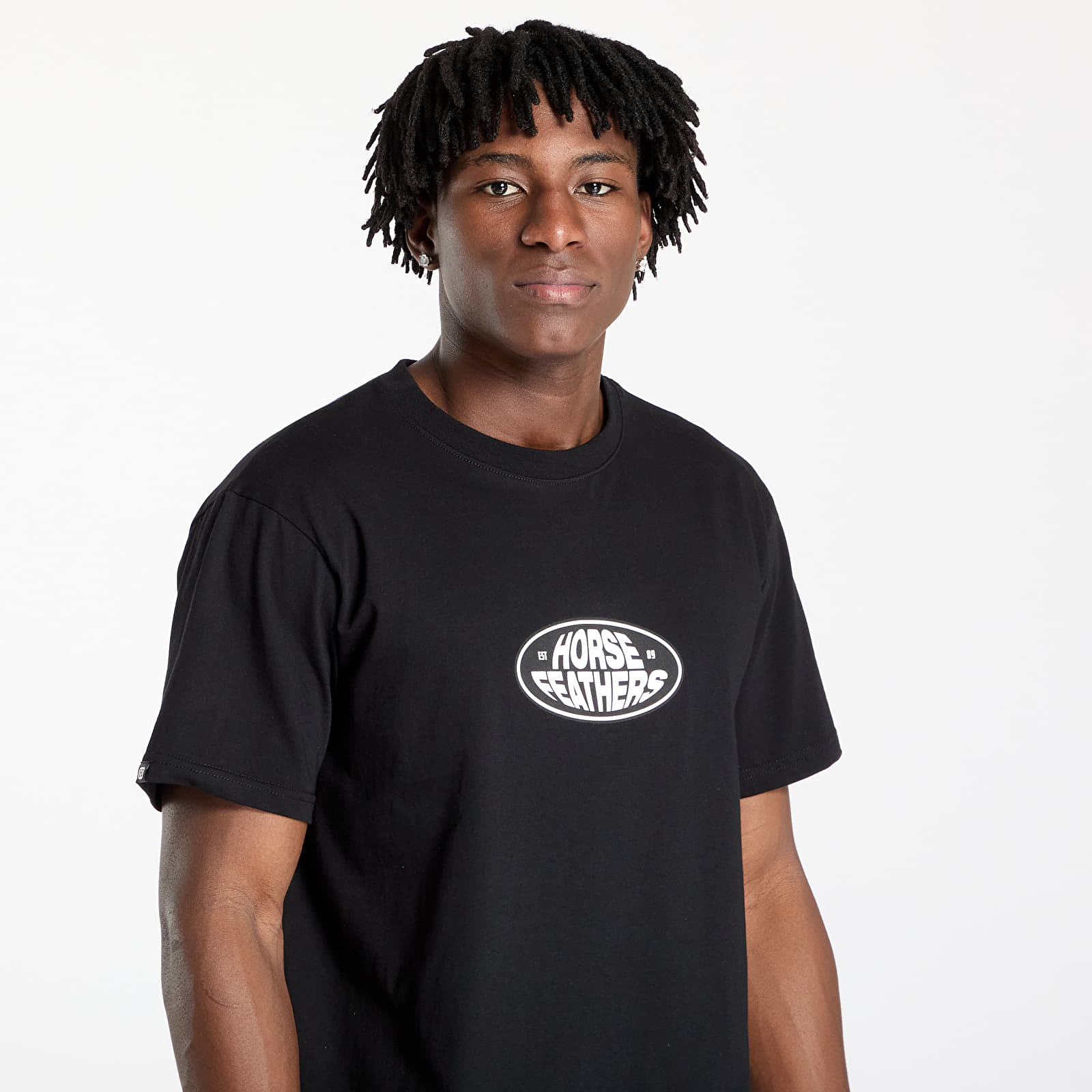 T-särgid Horsefeathers Dynamo T-Shirt Black