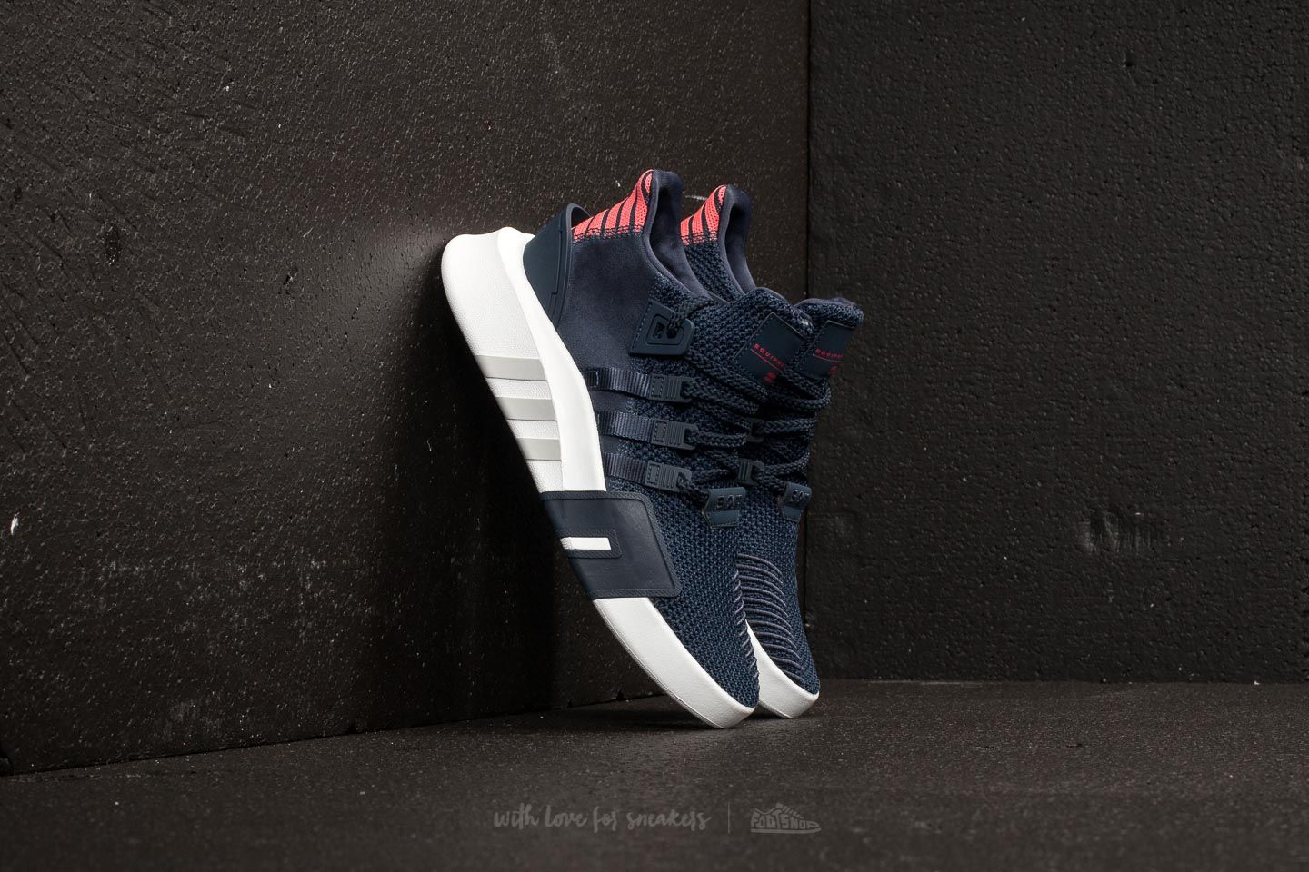 Eqt basketball adv shop  navy/real coral