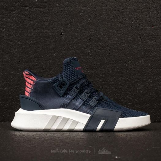 Adidas eqt basketball adv - navy/real coral discount