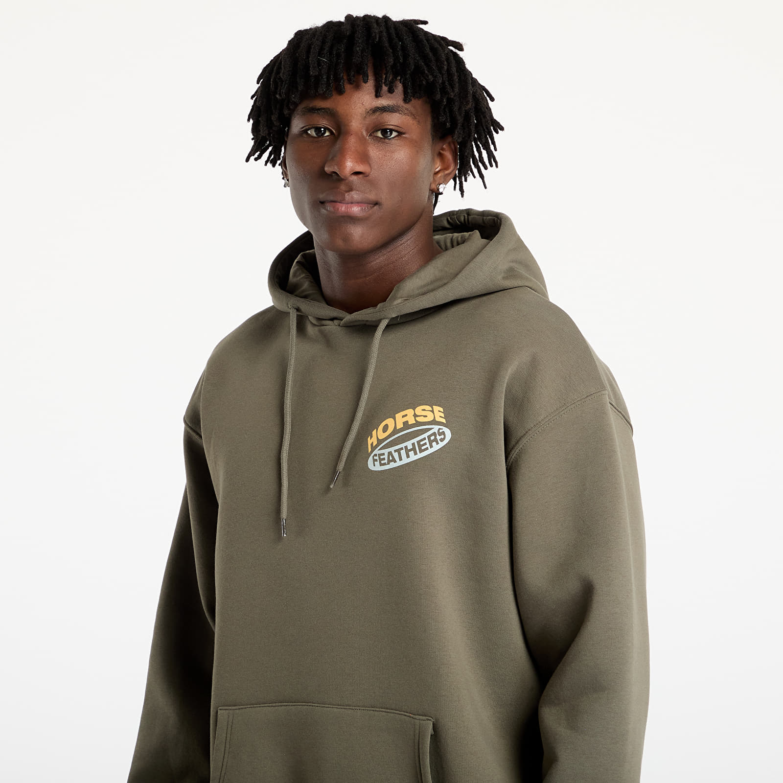 Hoodies and sweatshirts  Horsefeathers Orbit Sweatshirt Burnt Olive