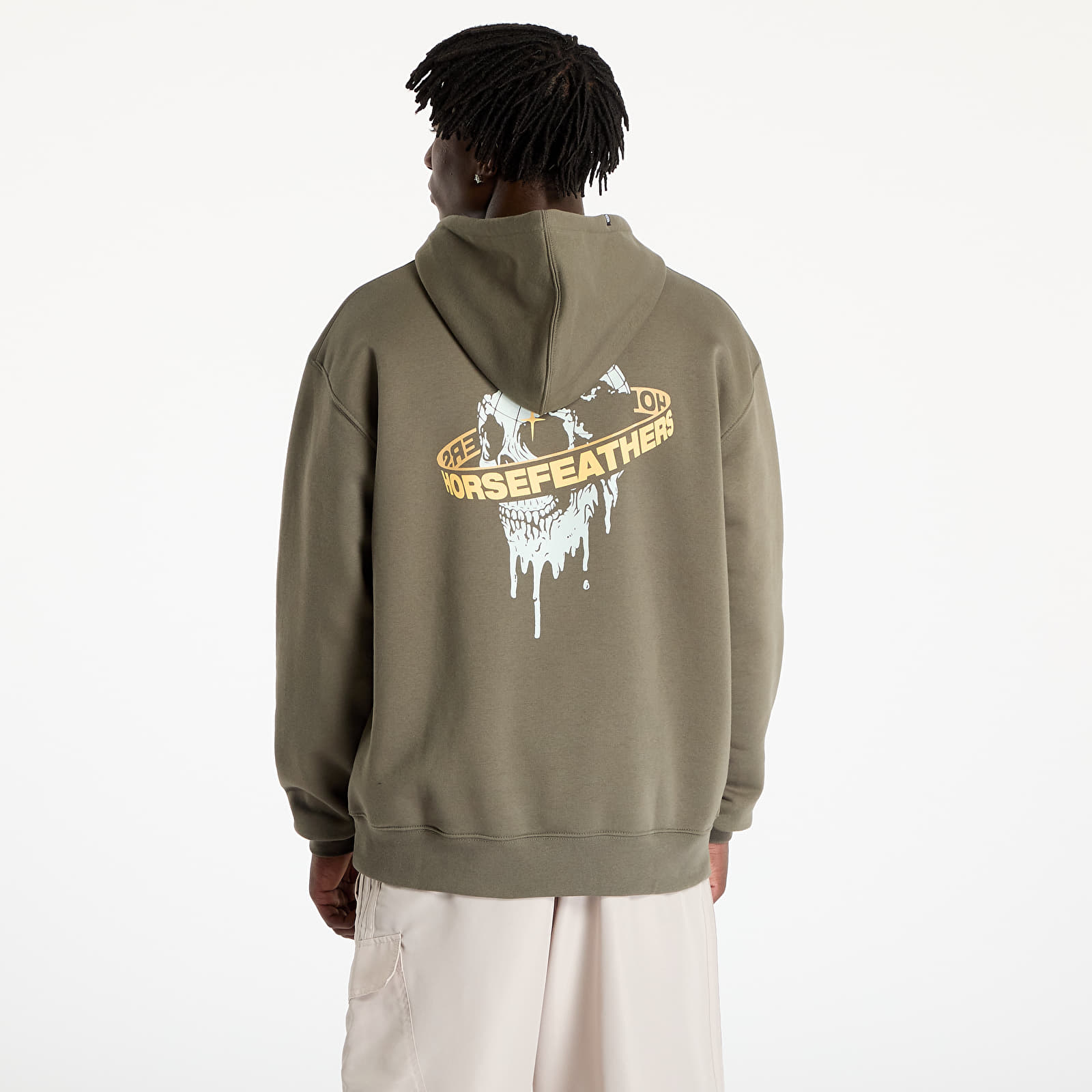 Hoodies and sweatshirts  Horsefeathers Orbit Sweatshirt Burnt Olive