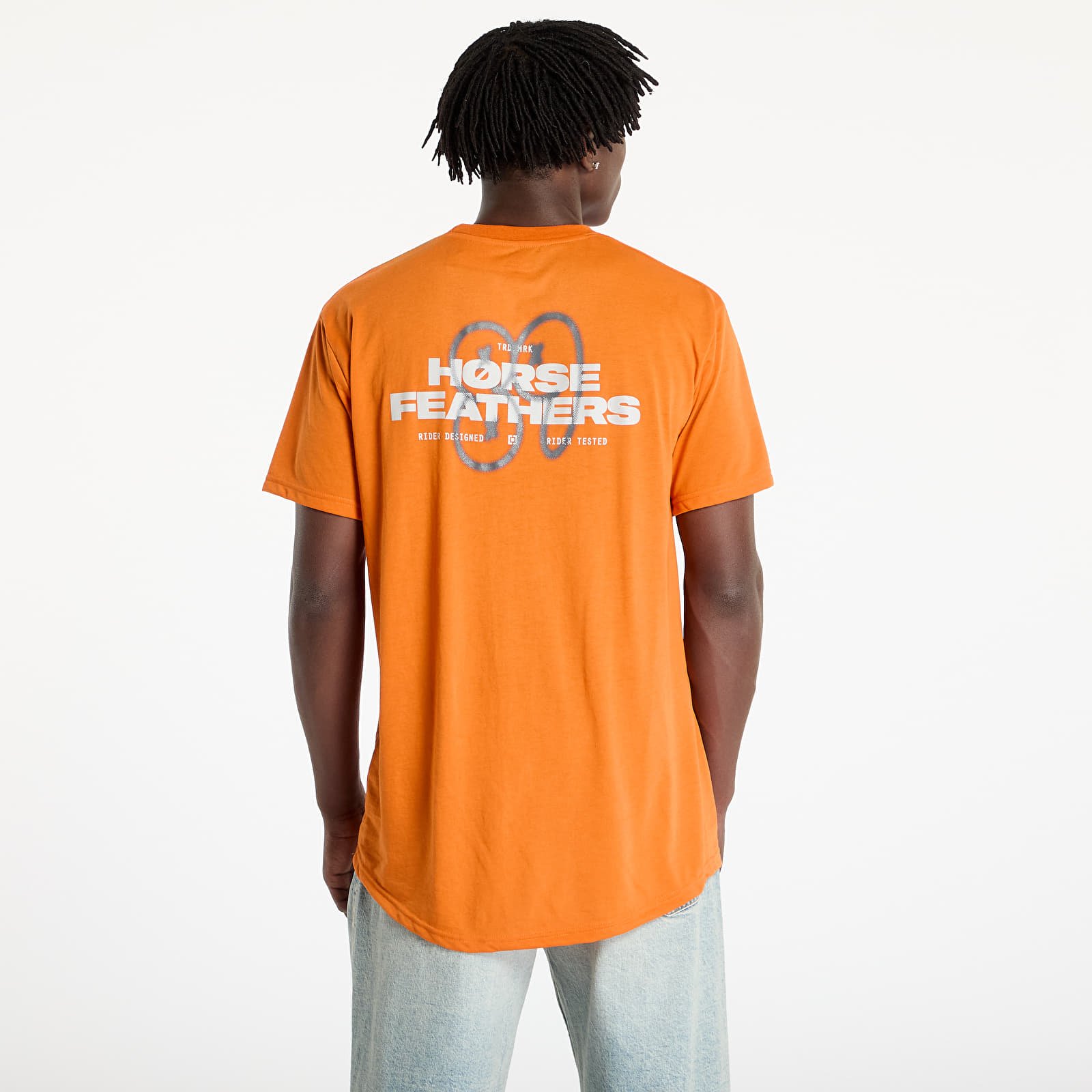 T-shirts Horsefeathers Fury Bike Jersey Burnt Orange