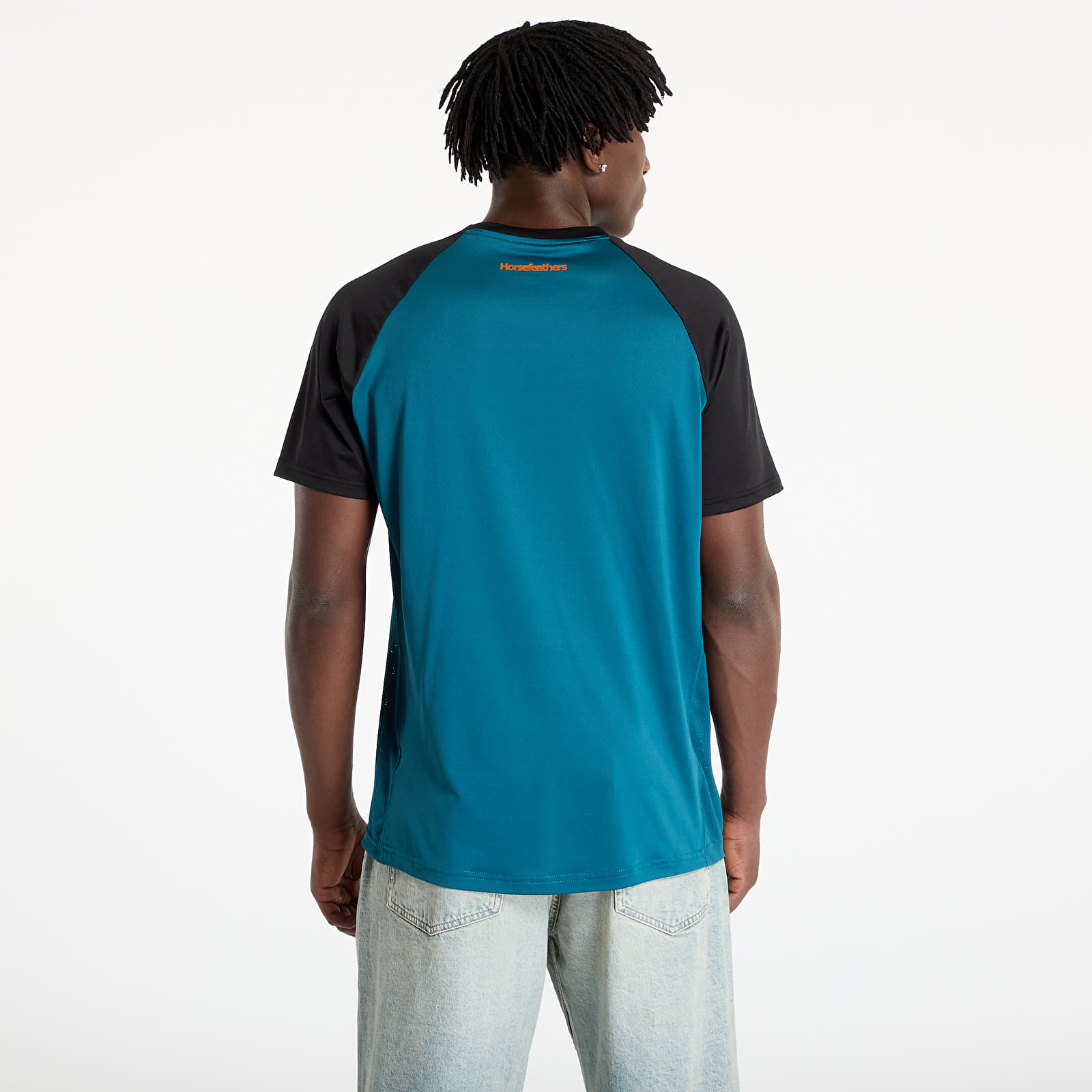 Camisetas Horsefeathers Spike Bike Jersey Petrol/ Black
