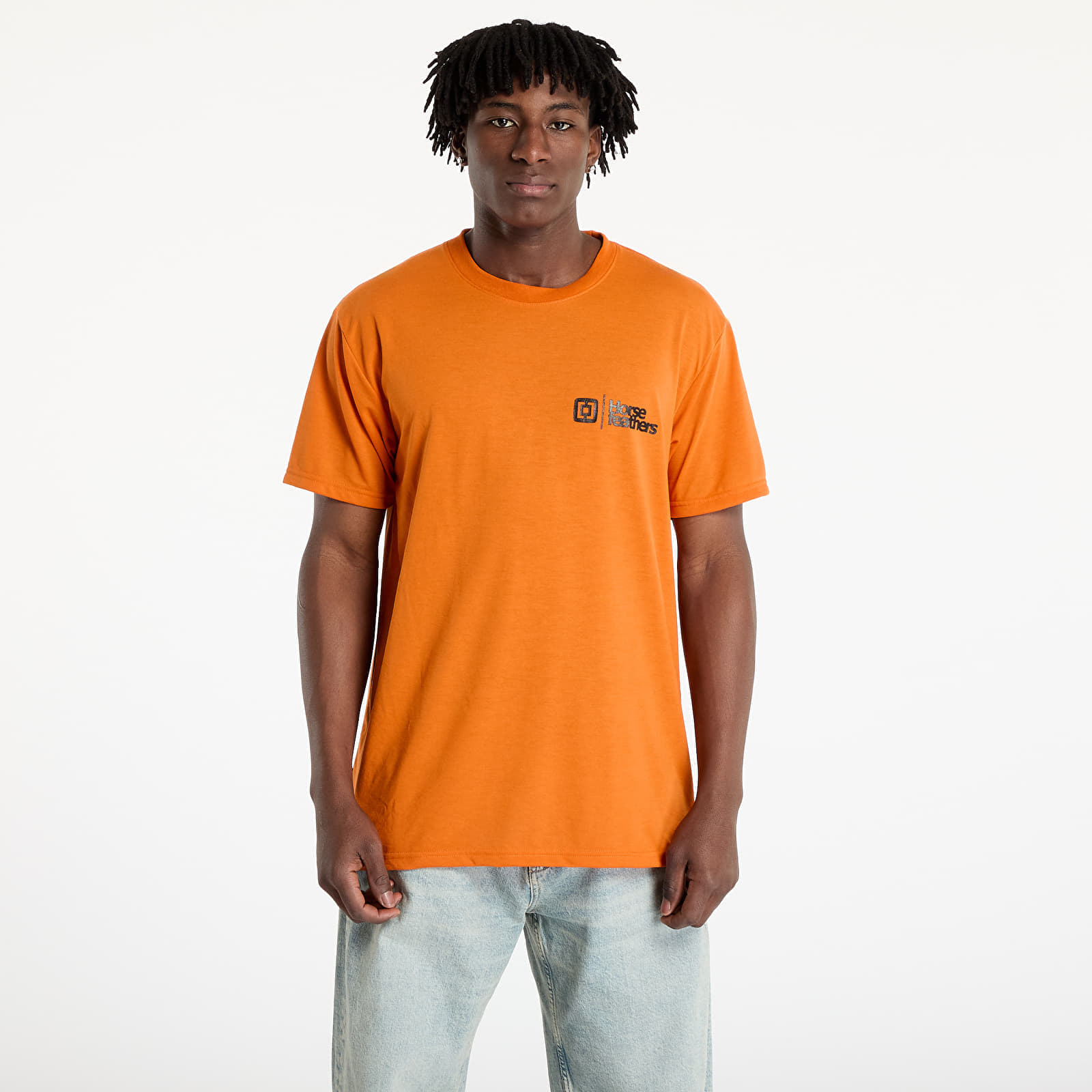 Тениска Horsefeathers Rooter Tech T-Shirt Burnt Orange L