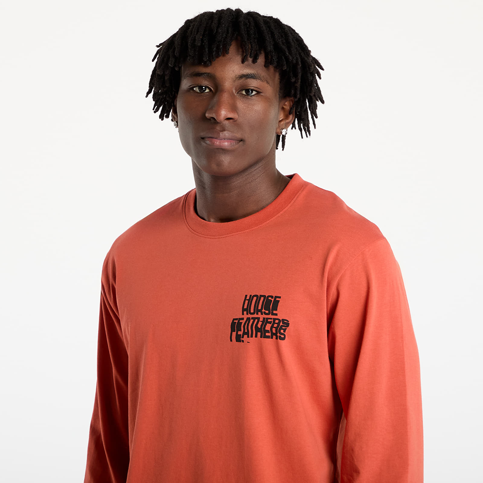 Koszulki Horsefeathers Xerox Long Sleeve T-Shirt Ginger