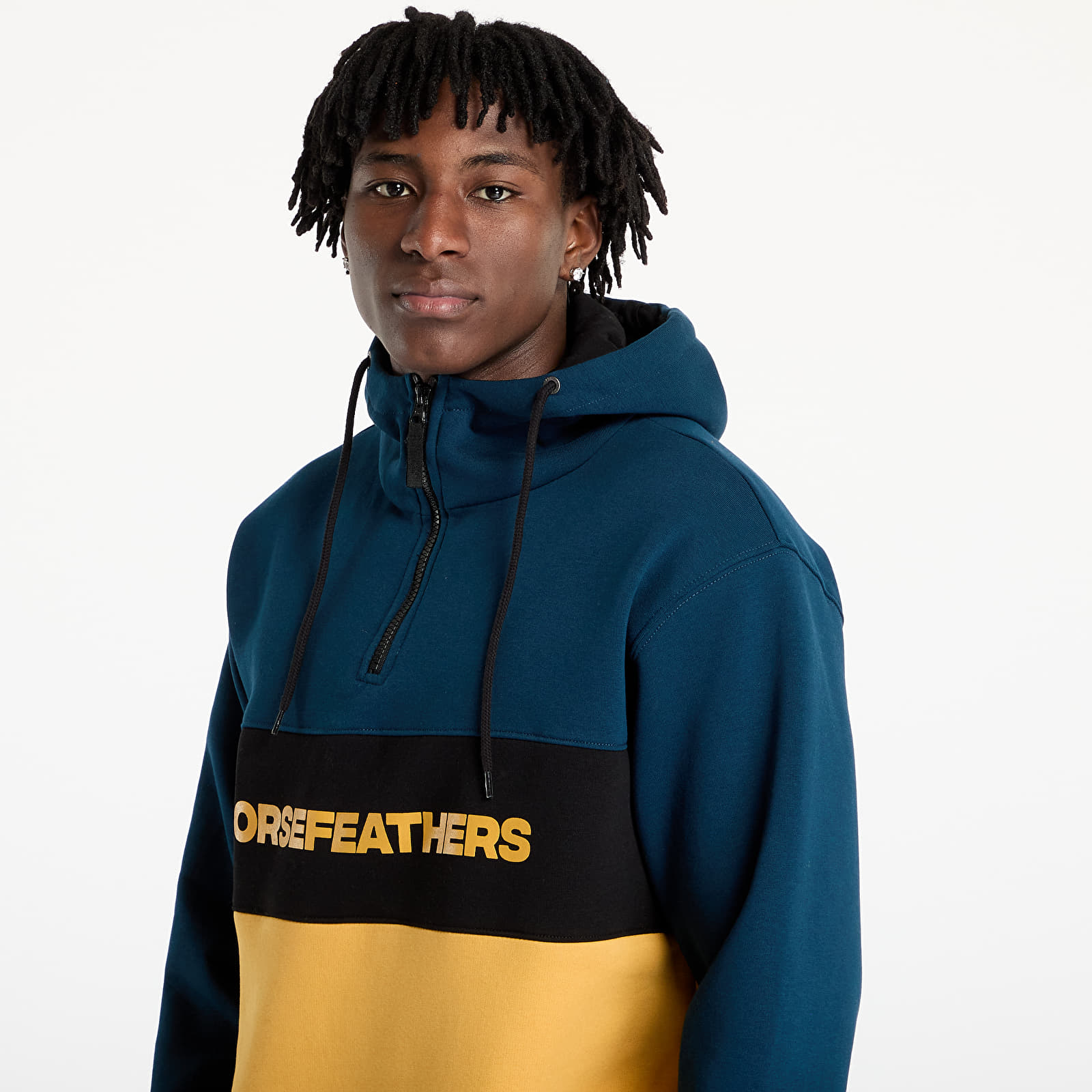 Hoodies and sweatshirts  Horsefeathers Fulton Sweatshirt Pond/ Honey