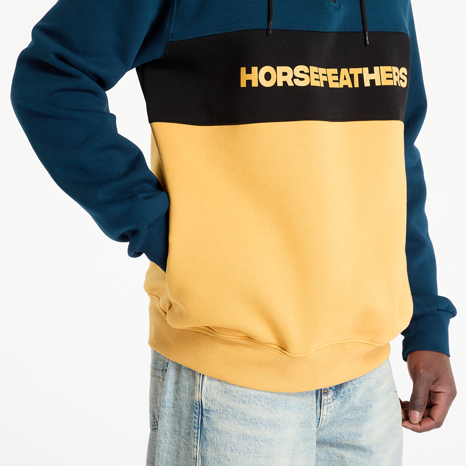 Hoodies and sweatshirts  Horsefeathers Fulton Sweatshirt Pond/ Honey
