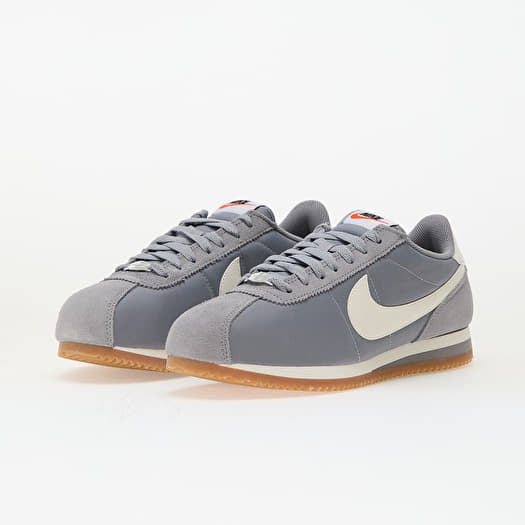 国内配送 NIKE WMNS CORTEZ CEMENT GREY/SAIL-G.BROWN-S.ORANGE Women's shoes Nike W Cortez Textile Cement Grey/ Sail-Gum