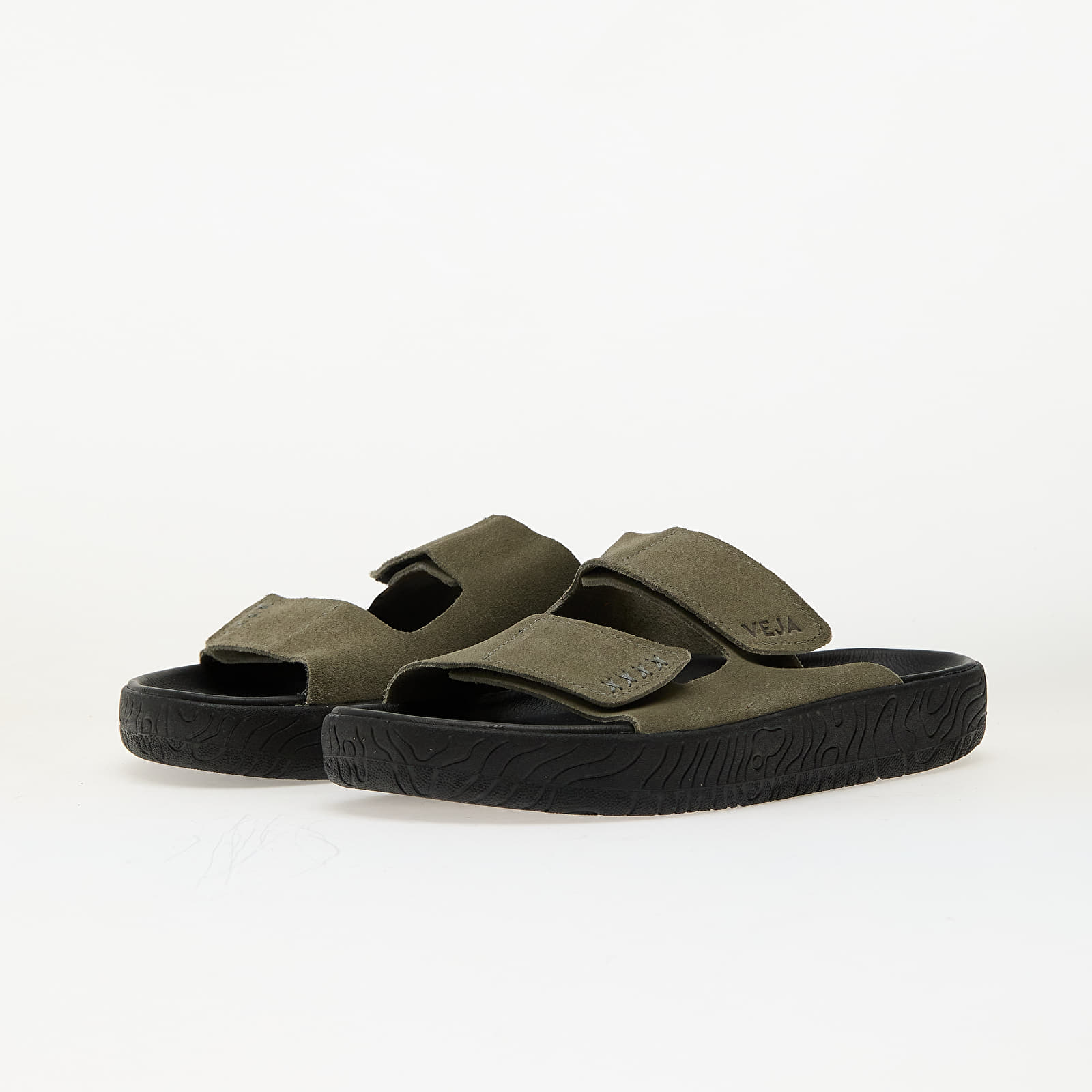 Miesten kengät Veja Etna Suede Soft Kaki Black