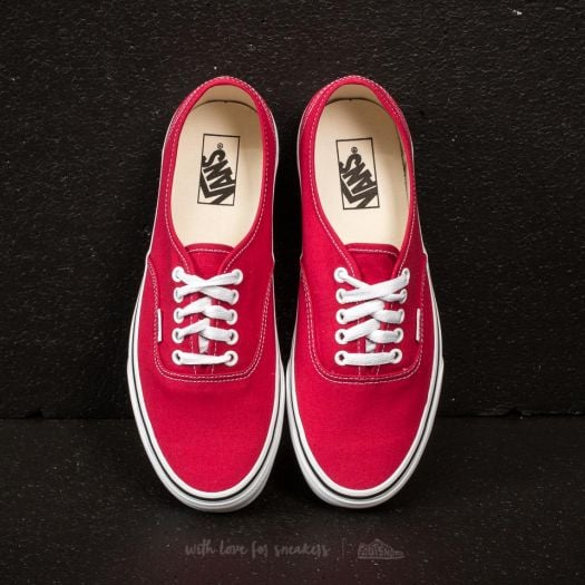 Crimson true sales white vans