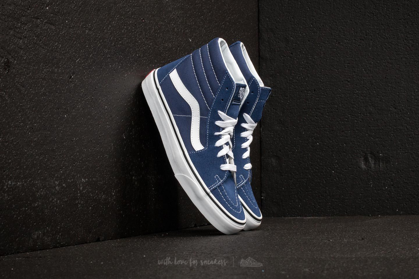 Vans sk8 hi estate blue true white new arrivals